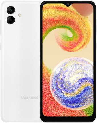 Телефон Samsung Galaxy A04 SM-A045F/DS 3GB/32GB (белый)