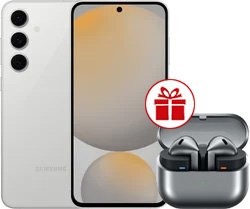 Телефон Samsung Galaxy S24 FE SM-S721B 8GB/128GB (серый) и наушники Samsung Galaxy Buds 3 по акции