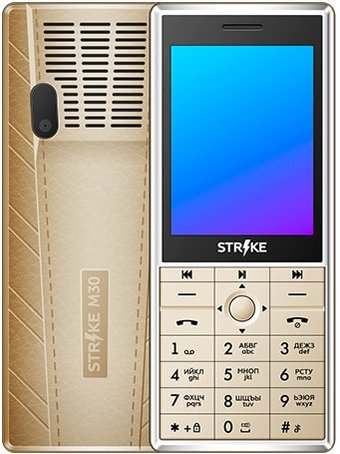 Телефон Strike M30 (золотистый)