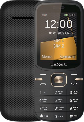 Телефон TeXet TM-216 (черный)