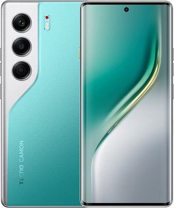 Телефон Tecno Camon 40 Pro 5G 12GB/256GB (морской зеленый)