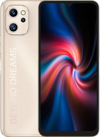 Телефон Umidigi F3S 6GB/128GB (золотистый)