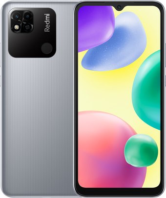 Телефон Xiaomi Redmi 10A 4GB/128GB международная версия (серебристый)