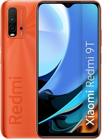 Телефон Xiaomi Redmi 9T 4GB/64GB (оранжевый закат)