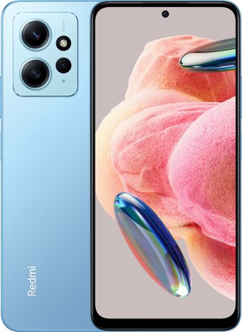 Телефон Xiaomi Redmi Note 12 6GB/128GB с NFC международная версия (ледяной синий)