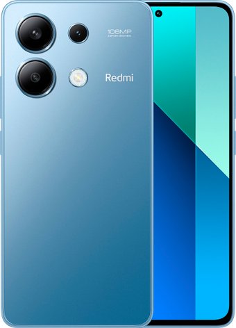 Телефон Xiaomi Redmi Note 13 6GB/128GB с NFC международная версия (ледяной синий)