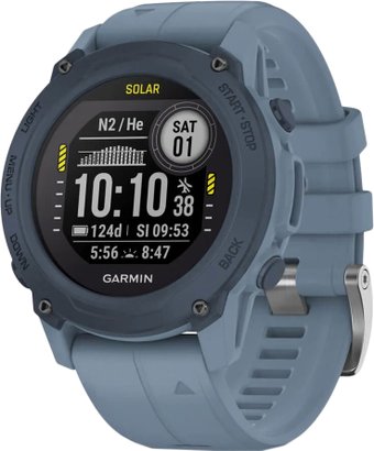 Умные часы Garmin Descent G1 Solar (синий)