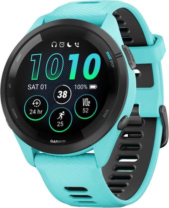 Умные часы Garmin Forerunner 265 (морская волна/черный)