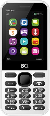 Телефон BQ Step XL+ (белый) [BQ-2831]