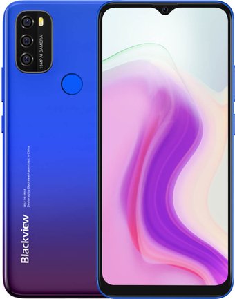 Телефон Blackview A70 (градиент синий)