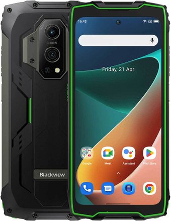 Телефон Blackview BV9300 (с дальномером, зеленый)