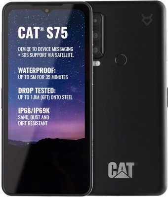 Телефон Caterpillar Cat S75 6GB/128GB (черный)