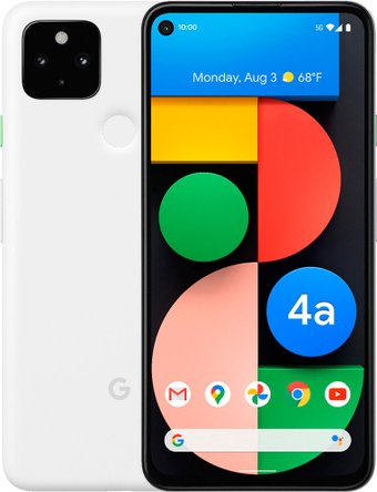Телефон Google Pixel 4a 5G (белый)