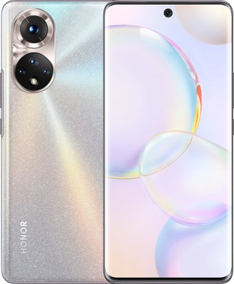 Телефон HONOR 50 6GB/128GB (мерцающий кристалл)