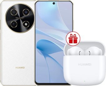 Телефон Huawei nova 13i 8GB/128GB (белый) + наушники Huawei FreeBuds SE 2 по акции