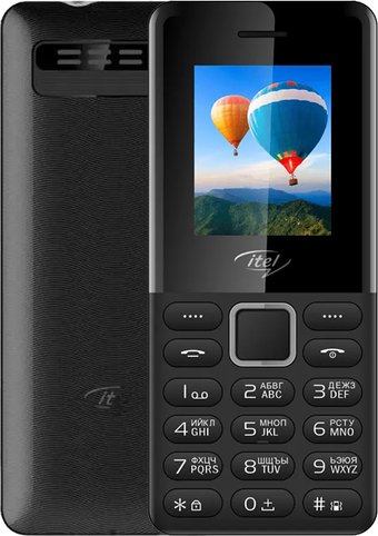 Телефон Itel IT2163N (черный)