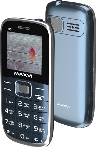 Телефон Maxvi B6 (маренго)