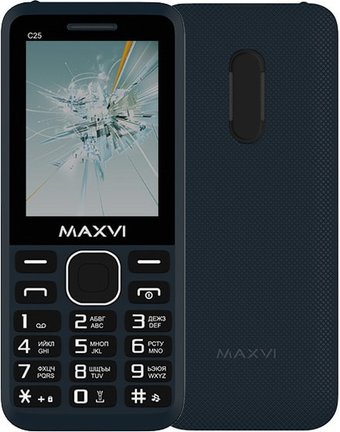 Телефон Maxvi C25 (синий)