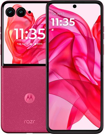 Телефон Motorola Razr 50 Ultra 12GB/512GB (ярко-розовый)