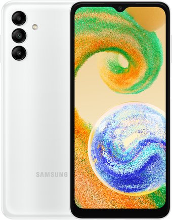 Телефон Samsung Galaxy A04s SM-A047F/DS 3GB/32GB (белый)