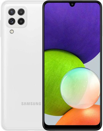 Телефон Samsung Galaxy A22 SM-A225F/DSN 4GB/64GB (белый)