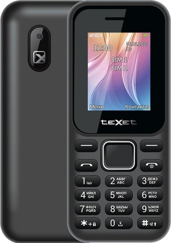 Телефон TeXet TM-123 (черный)