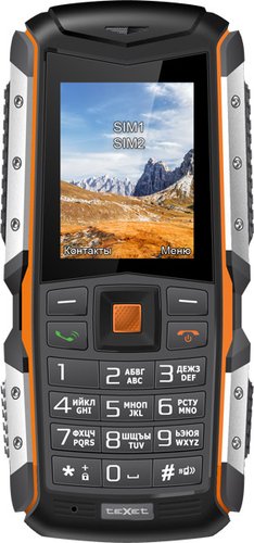 Телефон TeXet TM-513R Black/Orange