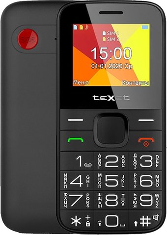 Телефон TeXet TM-B201 (черный)