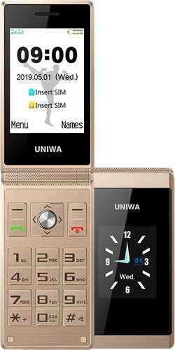 Телефон Uniwa X28 (золотистый)