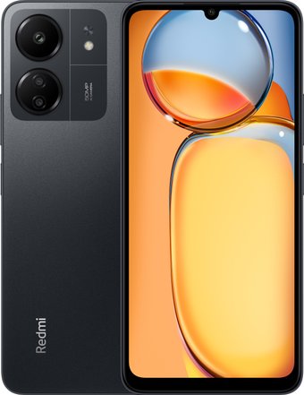 Телефон Xiaomi Redmi 13C 4GB/128GB без NFC международная версия (полуночный черный)