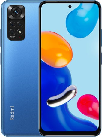 Телефон Xiaomi Redmi Note 11 4GB/128GB международная версия (сумеречный синий)