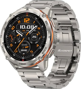 Умные часы Kospet Tank T3 Ultra 2 Special Edition (серебристый)