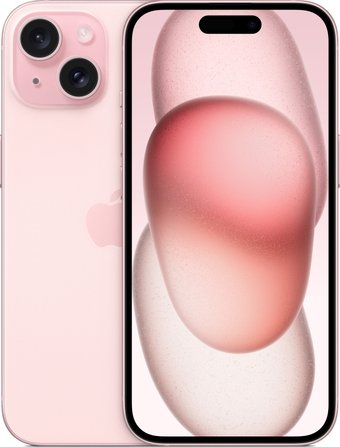 Телефон Apple iPhone 15 512GB (розовый)