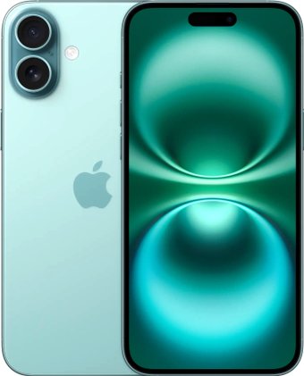 Телефон Apple iPhone 16 Plus 256GB (бирюзовый)