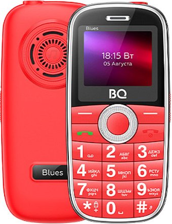 Телефон BQ BQ-1867 Blues (красный)