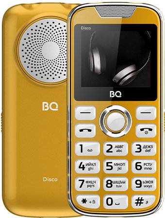 Телефон BQ BQ-2005 Disco (золотистый)