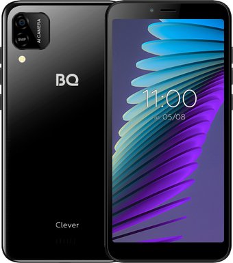 Телефон BQ BQ-5765L Clever (черный)