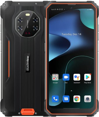 Телефон Blackview BV8800 (оранжевый)
