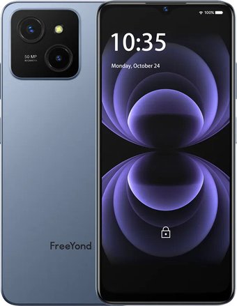 Телефон FreeYond M5A 8GB/256GB (синий)