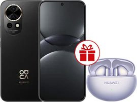 Телефон Huawei nova 13 BLK-LX9 12GB/256GB (черный) + наушники Huawei FreeBuds 6i