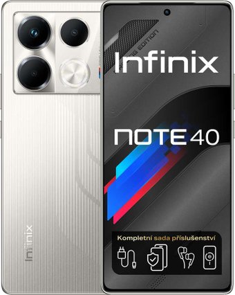 Телефон Infinix Note 40 X6853 8GB/256GB (серый)