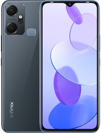 Телефон Infinix Smart 6 Plus 3GB/64GB (магический черный)