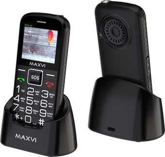 Телефон Maxvi B5ds up (черный)