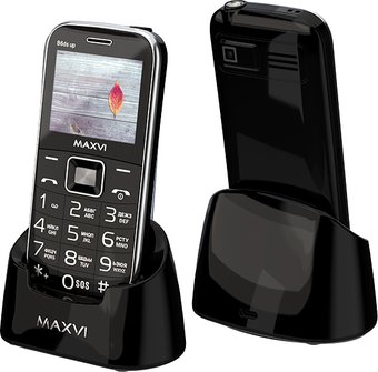Телефон Maxvi B6ds up (черный)