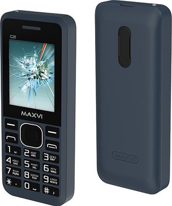 Телефон Maxvi C20 (маренго)