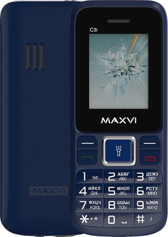 Телефон Maxvi C3i (маренго)