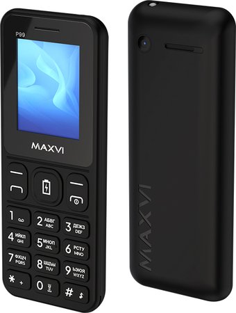 Телефон Maxvi P99 (черный)