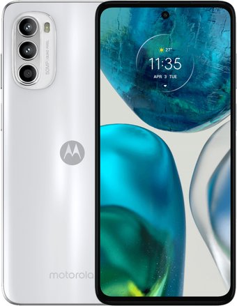 Телефон Motorola Moto G52 4GB/128GB (белый фврфор)