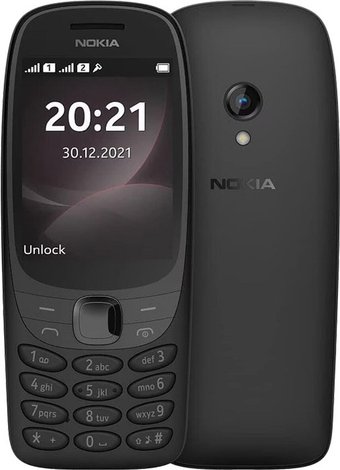 Телефон Nokia 6310 (2024) Dual SIM TA-1607 (черный)