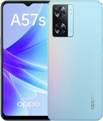 Телефон Oppo A57s CPH2385 4GB/128GB международная версия (голубой)
